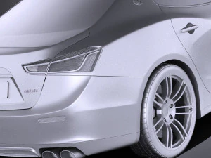 Maserati Ghibli 2016 vray 3D Model