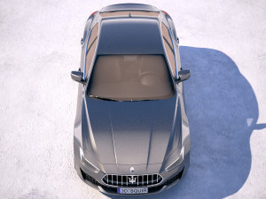 Maserati Ghibli Granlusso 2018 3D Modell
