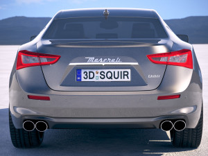 Maserati Ghibli Granlusso 2018 3D Modell