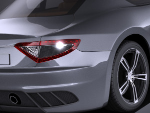 Maserati GranTurismo MC Stradale 2016 vray 3D 模型
