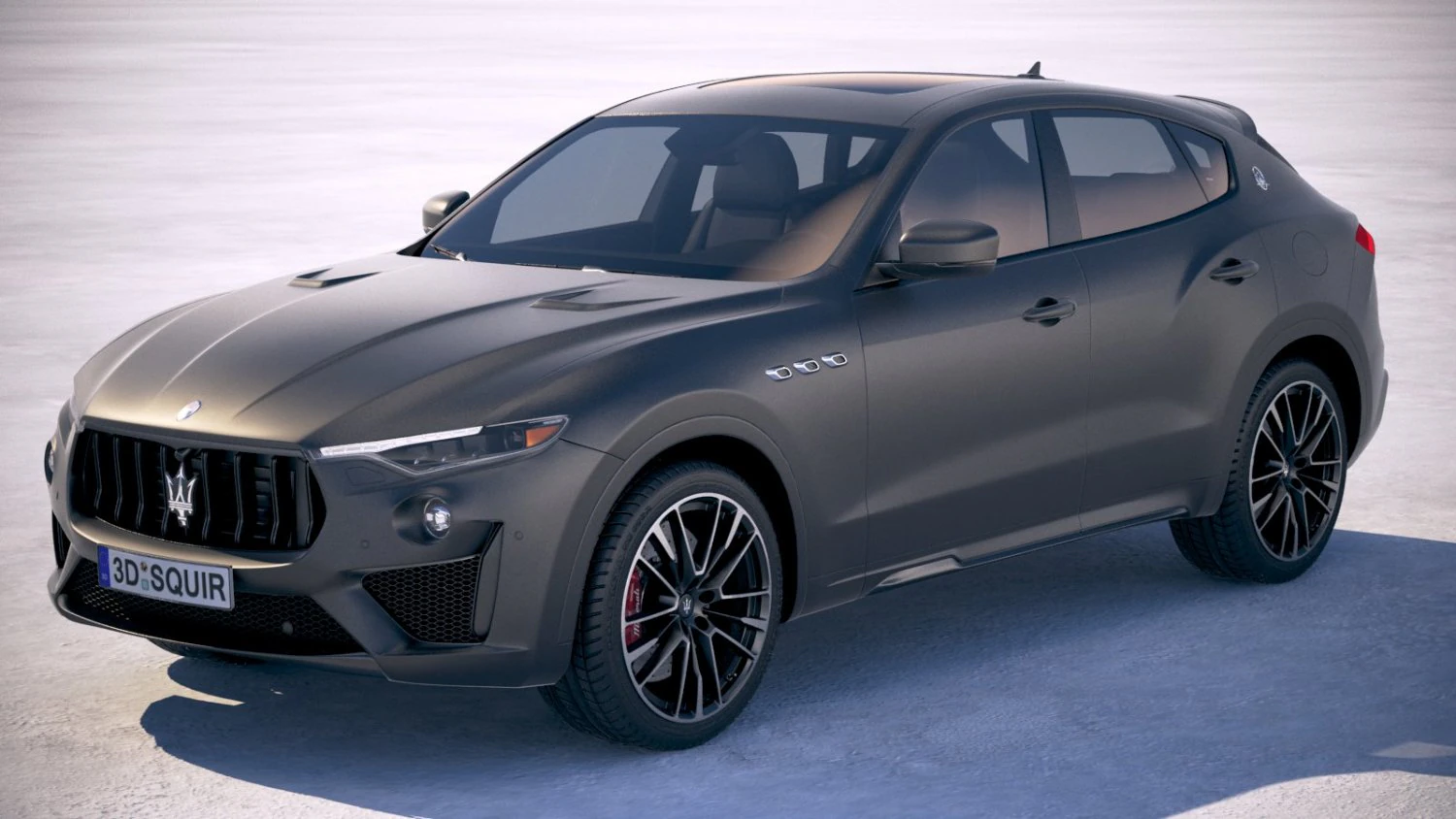 Maserati Levante Trofeo 2019 3D Model .c4d .max .obj .3ds .fbx .stl .blend