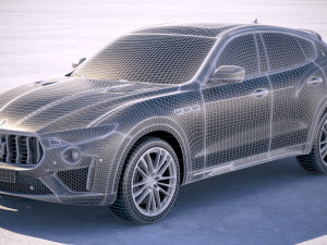 Maserati Levante Trofeo 2019 3D Model