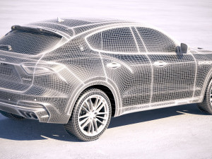 Maserati Levante Trofeo 2019 3D Model