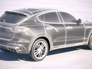 Maserati Levante Trofeo 2019 3D Model