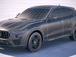 Maserati Levante Trofeo 2019 3D Model