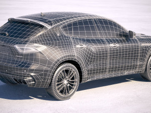 Maserati Levante Trofeo 2019 3D Model
