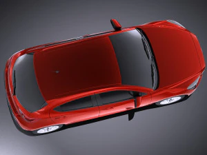 Mazda 2 2017 vray 3D Model