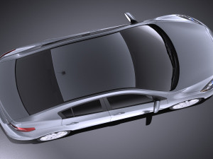 Mazda 3 Sedan 2013 vray Model 3D