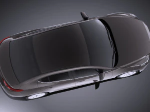 Mazda 3 Sedan 2014 vray 3D Model