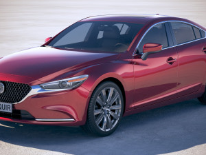 Mazda 6 Sedan 2018 3D Model