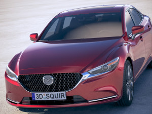 Mazda 6 Sedan 2018 3D Model