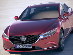 Mazda 6 Sedan 2018 3D Model