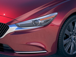 Mazda 6 Sedan 2018 3D Model