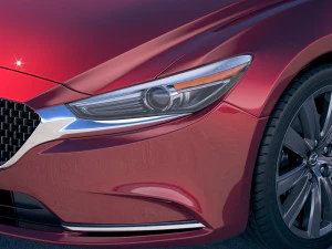 Mazda 6 Sedan 2018 3D Model