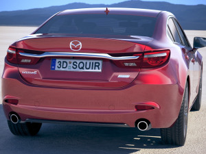 Mazda 6 Sedan 2018 3D Model
