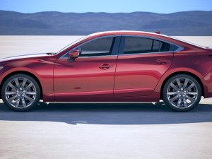 Mazda 6 Sedan 2018 3D Model