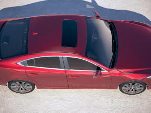 Mazda 6 Sedan 2018 3D Model