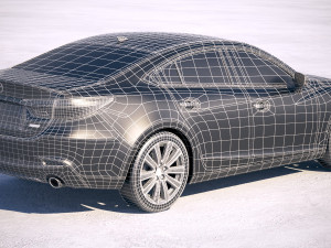 Mazda 6 Sedan 2018 3D Model