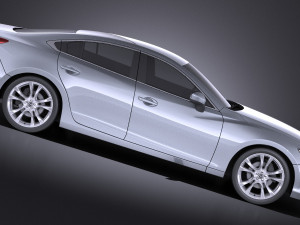 Mazda 6 Sedan 2015 vray 3D Модель