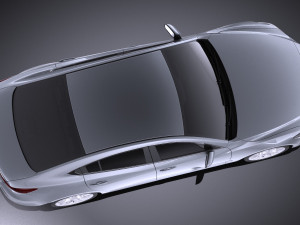 Mazda 6 Sedan 2015 vray 3D Модель