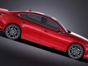 Mazda 6 Sedan 2016 vray 3D Model