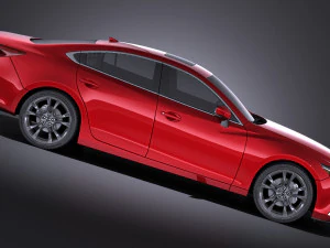 Mazda 6 Sedan 2016 vray 3D Model