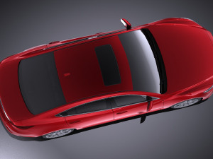 Mazda 6 Sedan 2016 vray 3D Model