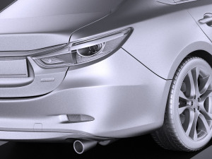 Mazda 6 Sedan 2016 vray 3D Model