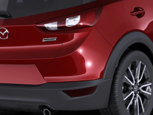 Mazda CX-3 2017 vray 3D Model
