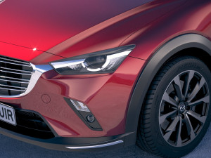 Mazda CX-3 2019 Model 3D