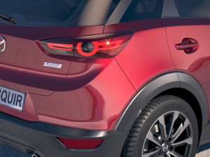 Mazda CX-3 2019 Model 3D