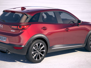 Mazda CX-3 2019 Model 3D
