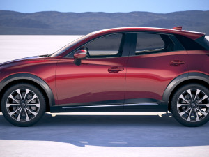 Mazda CX-3 2019 Model 3D