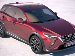 Mazda CX-3 2019 Model 3D