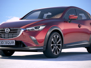 Mazda CX-3 2019 Model 3D
