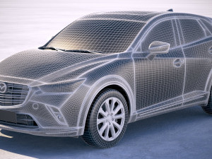 Mazda CX-3 2019 Model 3D