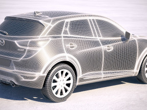 Mazda CX-3 2019 Model 3D