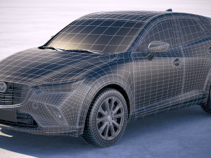 Mazda CX-3 2019 Model 3D