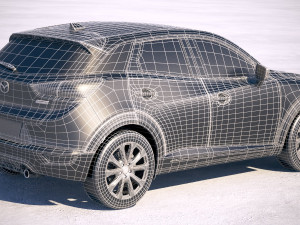 Mazda CX-3 2019 Model 3D