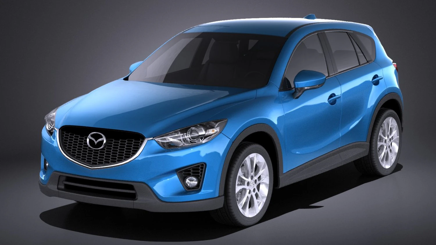 Mazda CX-5 2015 vray 3D Model .c4d .max .obj .3ds .fbx .stl .blend
