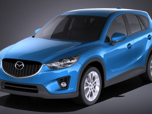 Mazda CX-5 2015 vray 3D Model