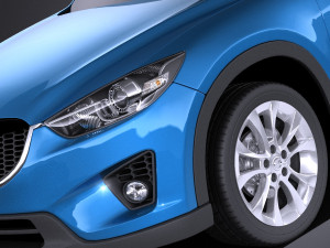 Mazda CX-5 2015 vray 3D Model
