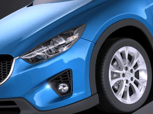 Mazda CX-5 2015 vray 3D Model