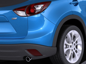 Mazda CX-5 2015 vray 3D Model
