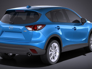 Mazda CX-5 2015 vray 3D Model