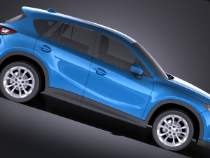 Mazda CX-5 2015 vray 3D Model