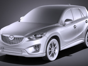Mazda CX-5 2015 vray 3D Model
