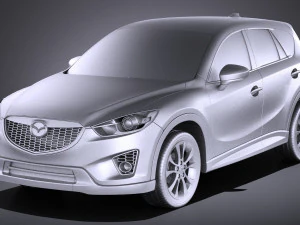 Mazda CX-5 2015 vray 3D Model