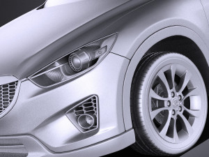 Mazda CX-5 2015 vray 3D Model