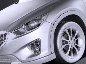 Mazda CX-5 2015 vray 3D Model